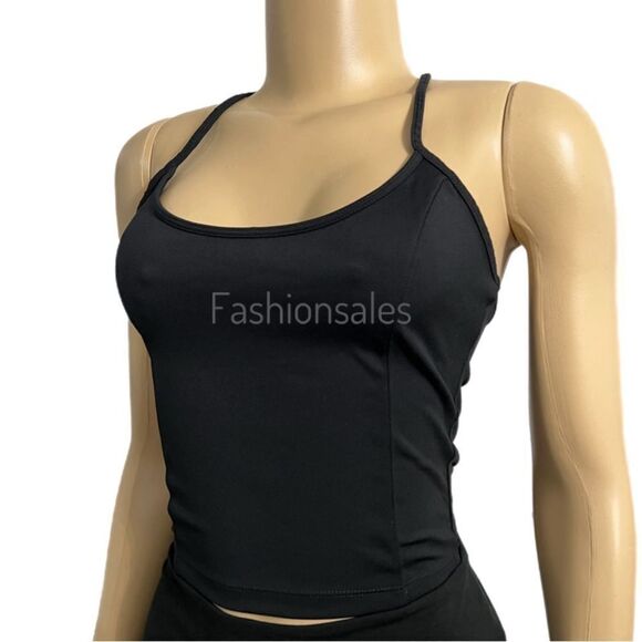 Victoria’s Secret On Point Essential Tank top Racerback T back black - Picture 4 of 7